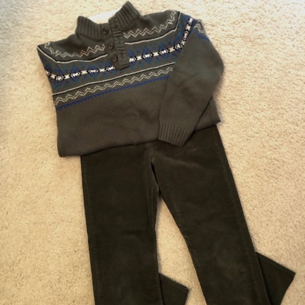 Sweater & Cord Set